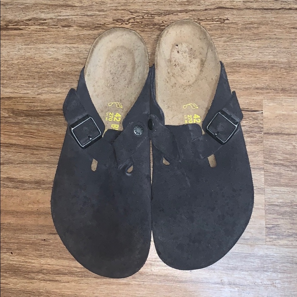Ladies 11/Men’s 9 Birkenstock Beautiful dark gray
